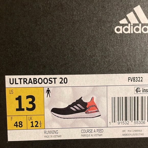 Men’s Adidas ultra boost, 20 size 13s mint condition - Picture 8 of 11